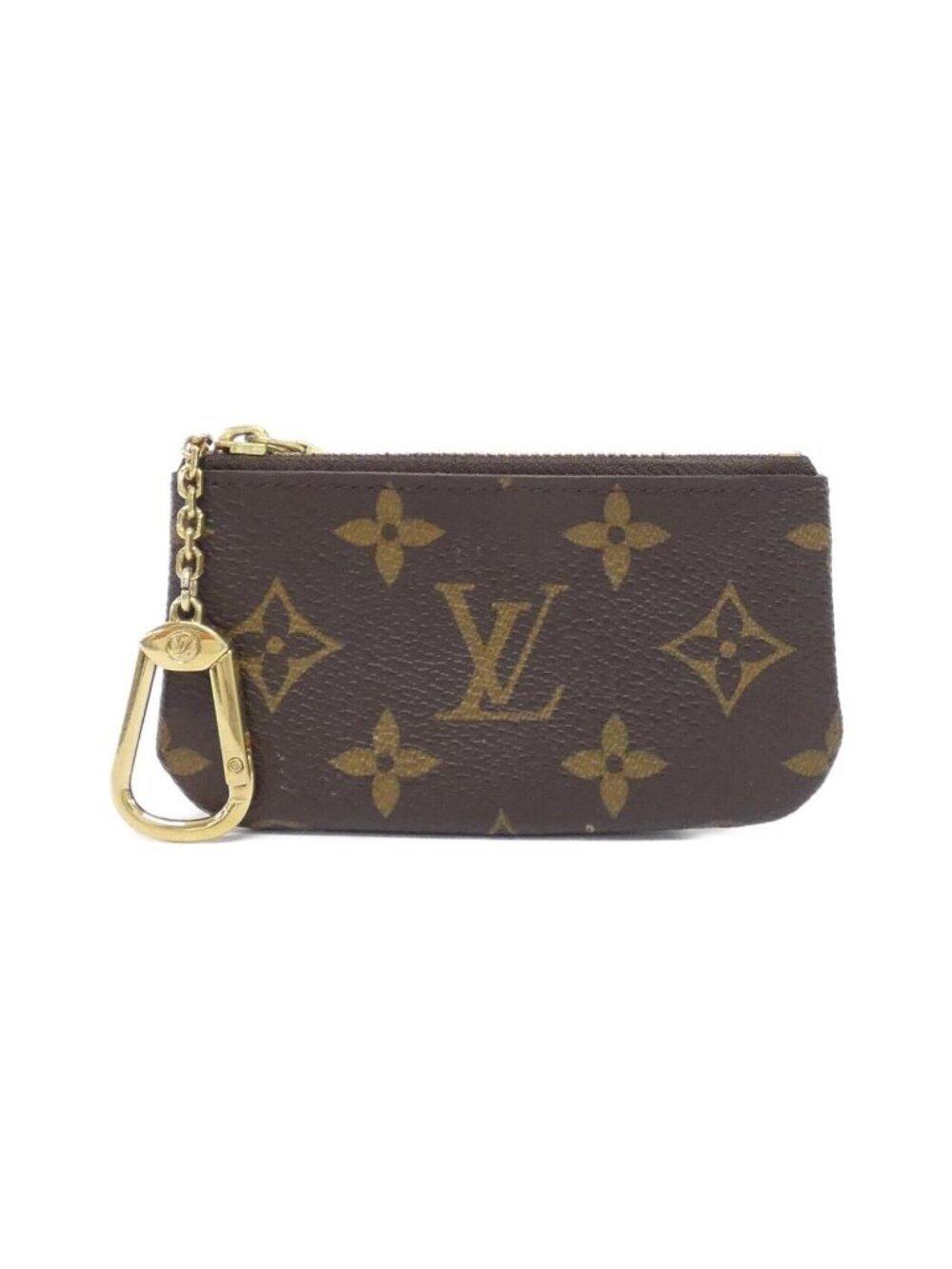 Louis Vuitton Monogram Pochette Cles Coin & Key Case Key Holder